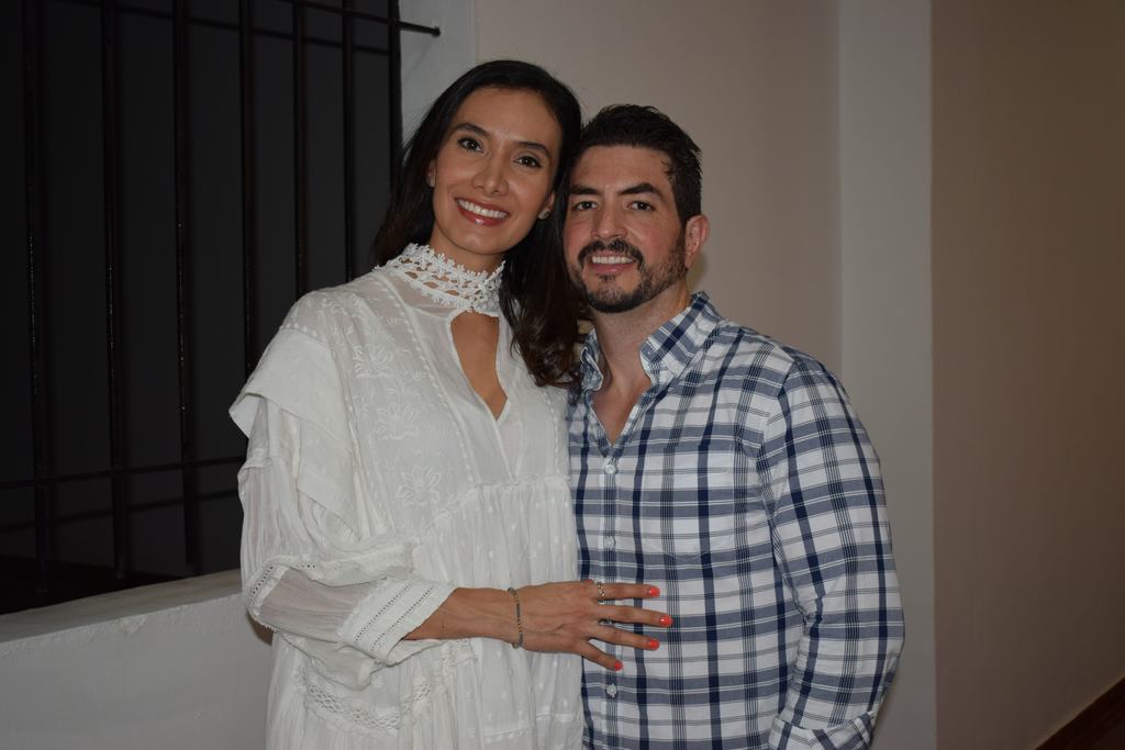 Silvana Delgado y Aníbal Roa.